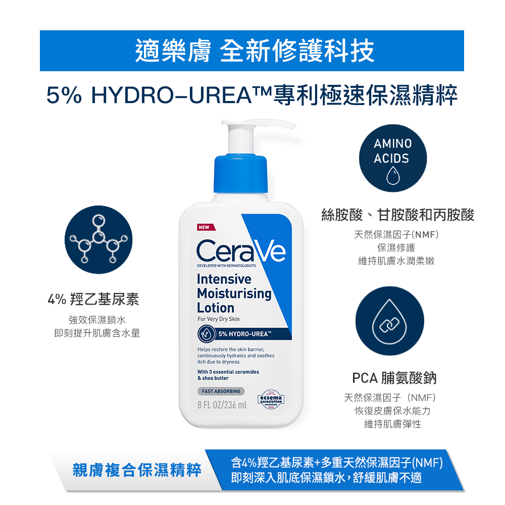 5% HYDRO-UREA™專利極速保濕精萃