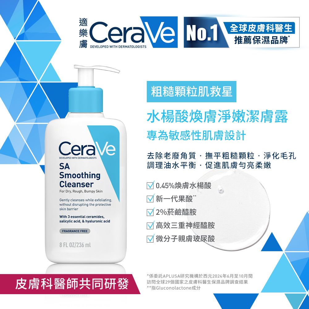 粗糙顆粒肌救星，水楊酸煥膚淨嫩潔膚露